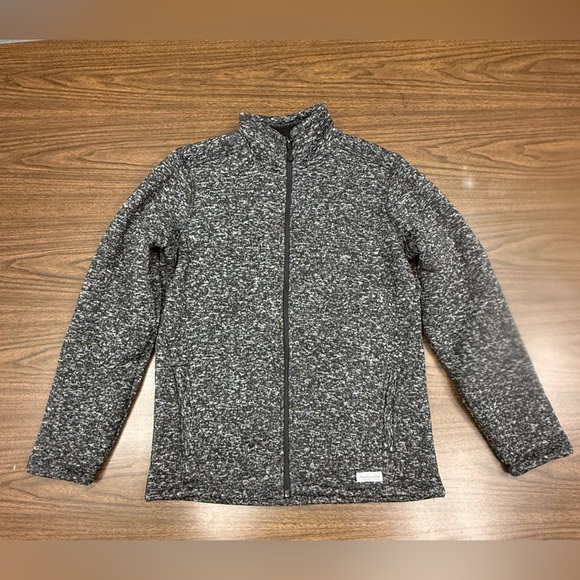 Avalanche Charcoal Fleece Jacket men’s size Medium